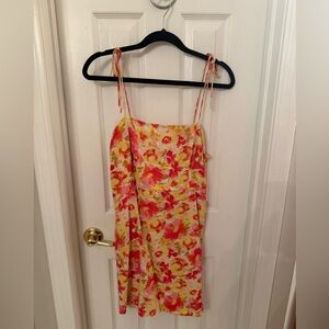 Floral Old Navy Tie Dress